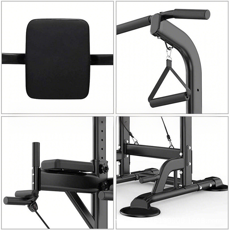 Pull up Station Power Tower Di - Dip Bar Parallel ulasan dan harga