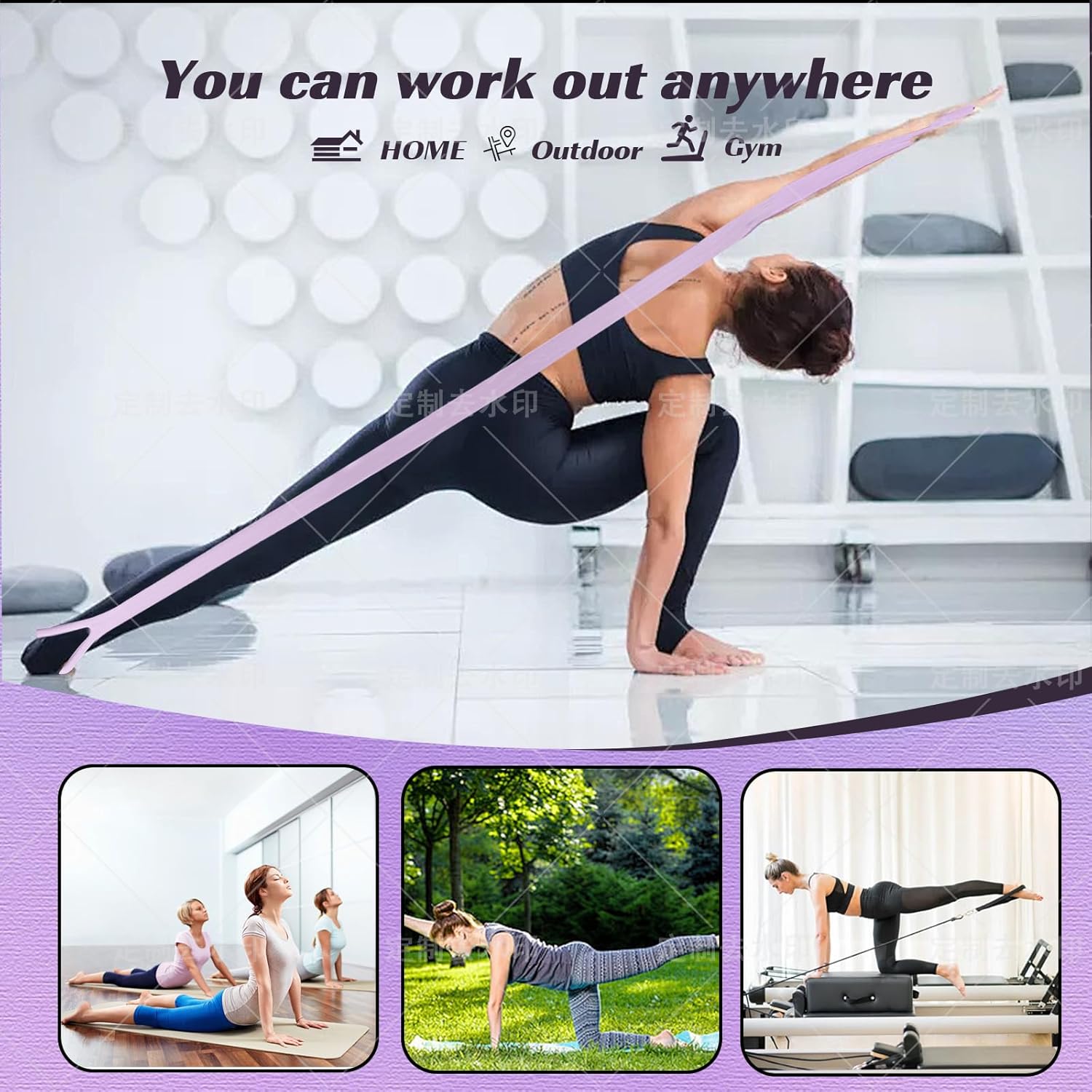 Resistance Bands, Figure 8 Fit - Figure 8 Resistance Band ulasan dan harga