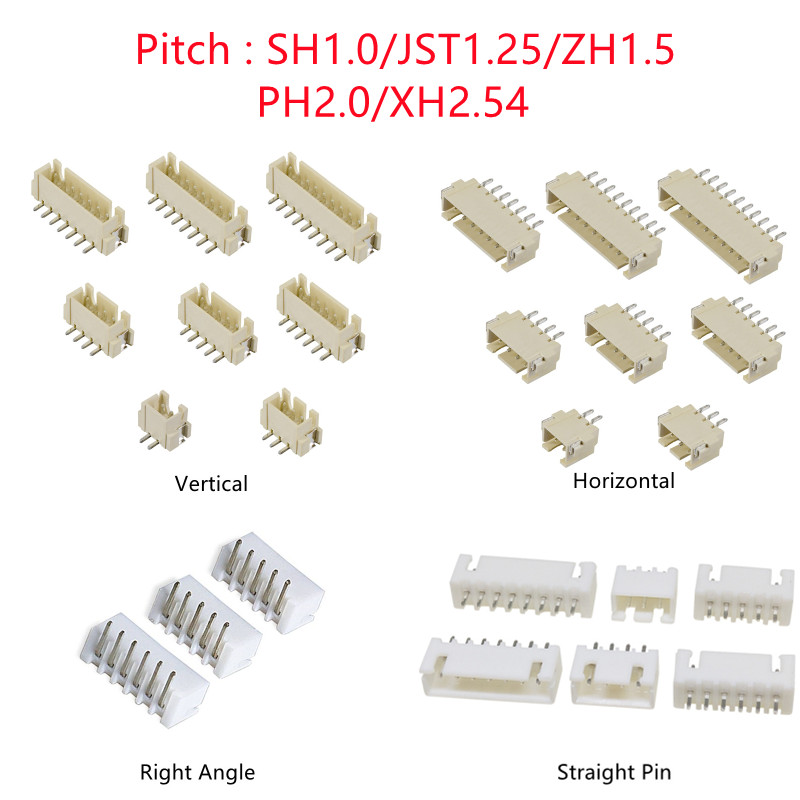 10PCS SH/JST/ZH/PH/XH Pitch 1. - Dip Bar Parallel ulasan dan harga