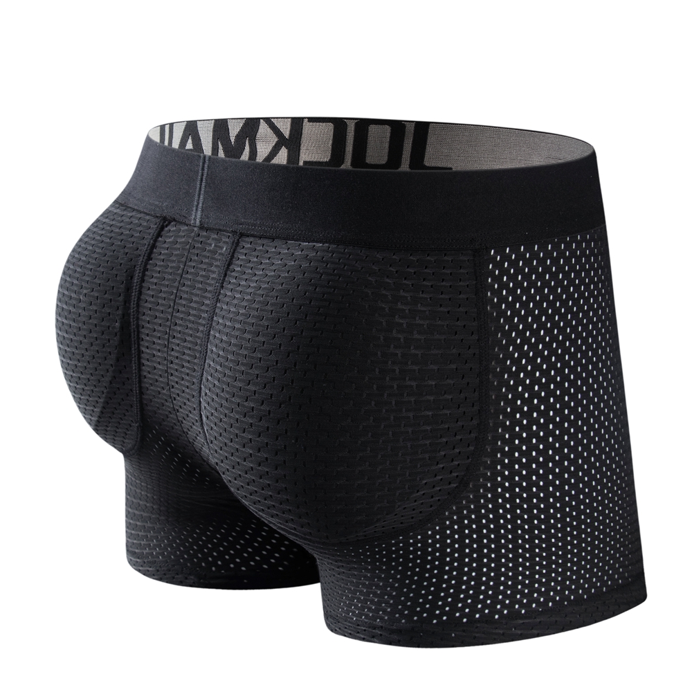 Sexy Men Underwear Boxer Short - Hip Thrust Pad ulasan dan harga