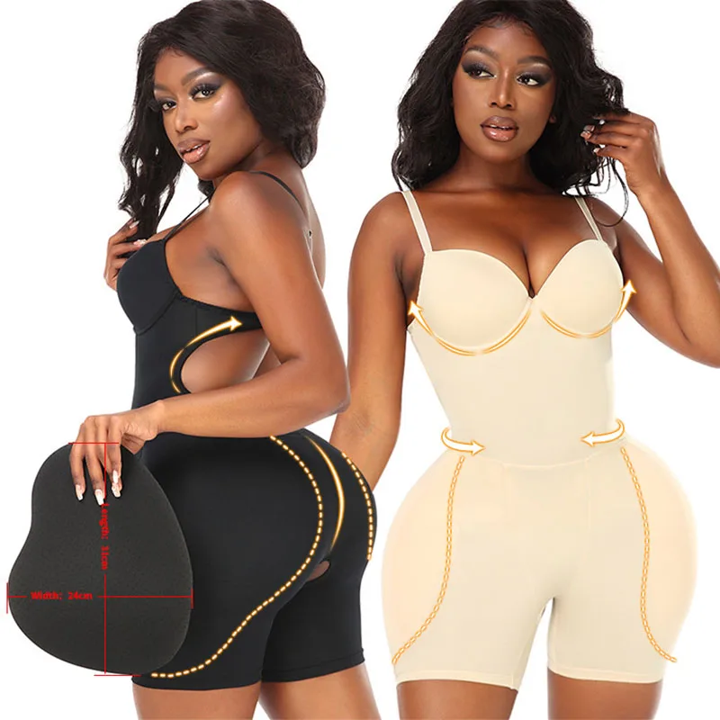 Bodysuits Shapewear Padded Hip - Hip Thrust Pad ulasan dan harga