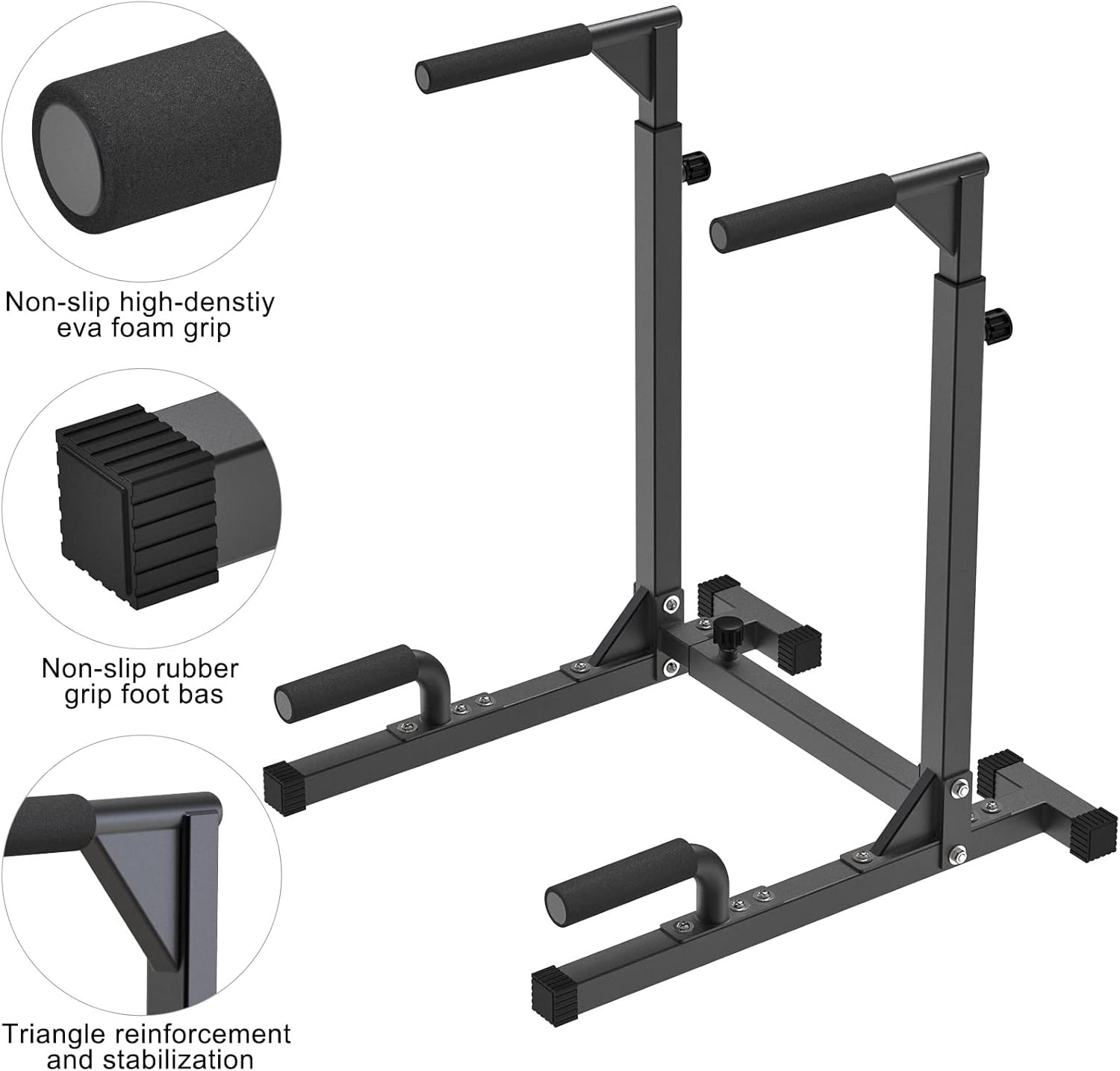 Heavy Duty Steel Multi-Functio - Dip Bar Parallel ulasan dan harga