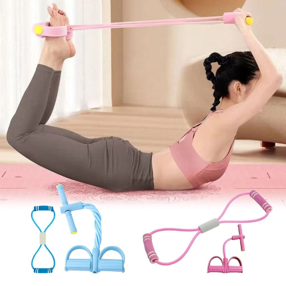 6-Tube Resistance Bands Fitnes - Yoga Fitness At Home ulasan dan harga