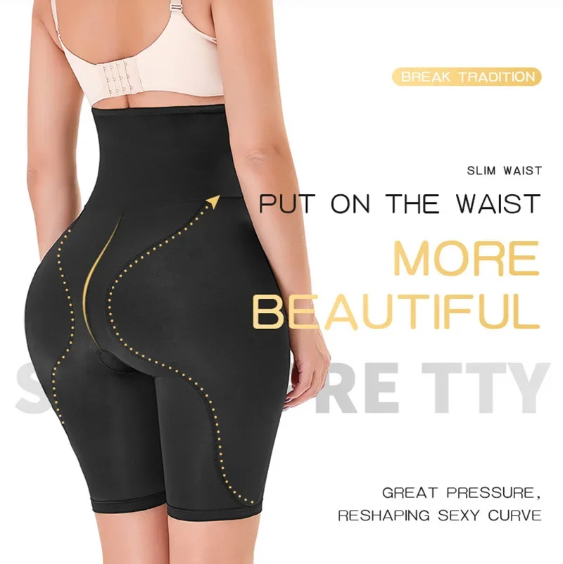 High Waist Trainer Shapewear S - Hip Thrust Pad ulasan dan harga