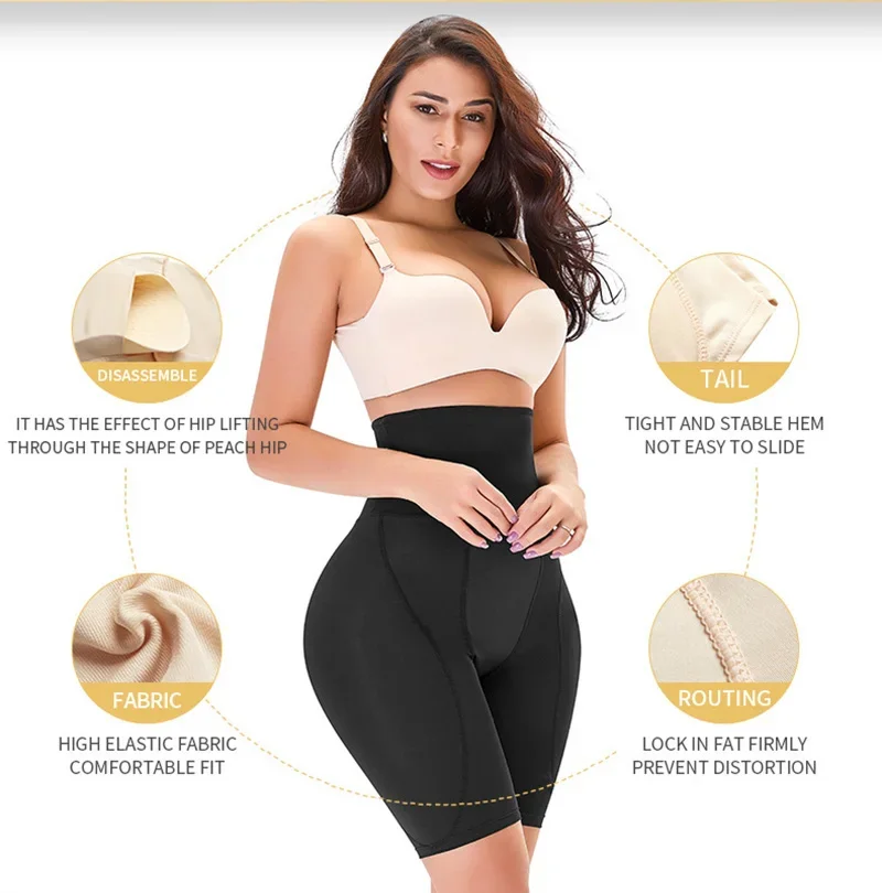High Waist Trainer Shapewear S - Hip Thrust Pad ulasan dan harga