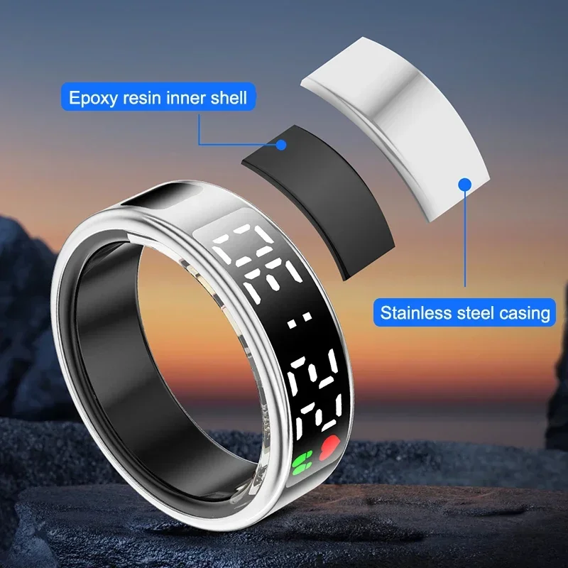 Smart Ring For Men Women Heart - Gymnastics Rings ulasan dan harga