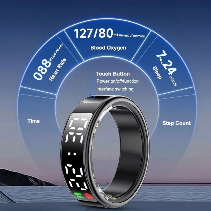 Smart Ring For Men Women Heart - Gymnastics Rings ulasan dan harga