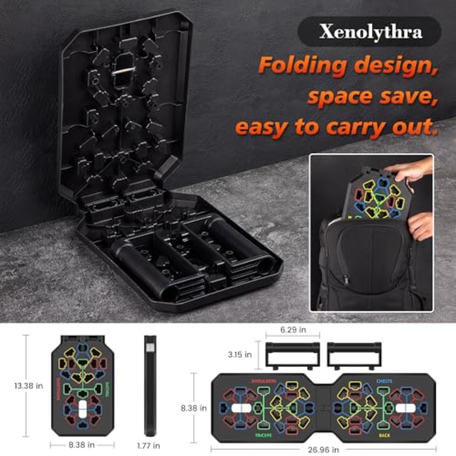 Foldable PushUp Stands Board F - Push Up Board ulasan dan harga