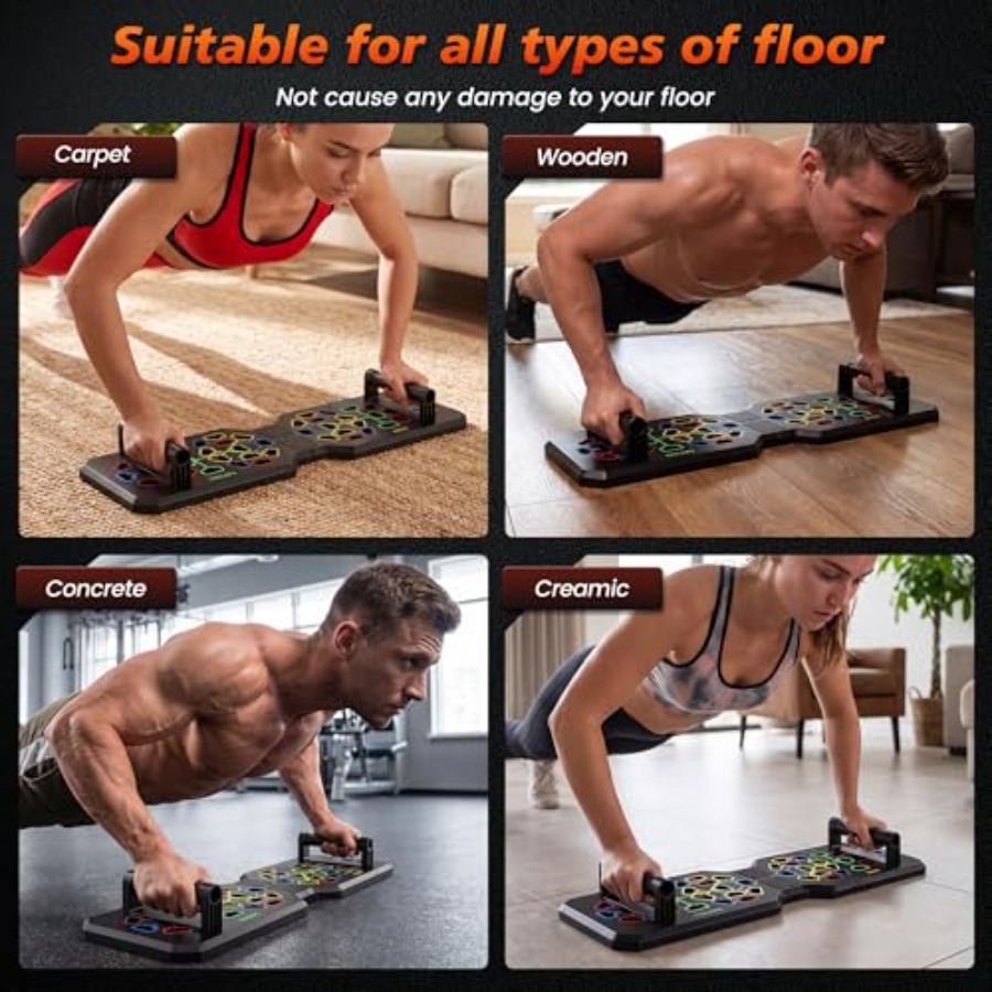 Foldable PushUp Stands Board F - Push Up Board ulasan dan harga
