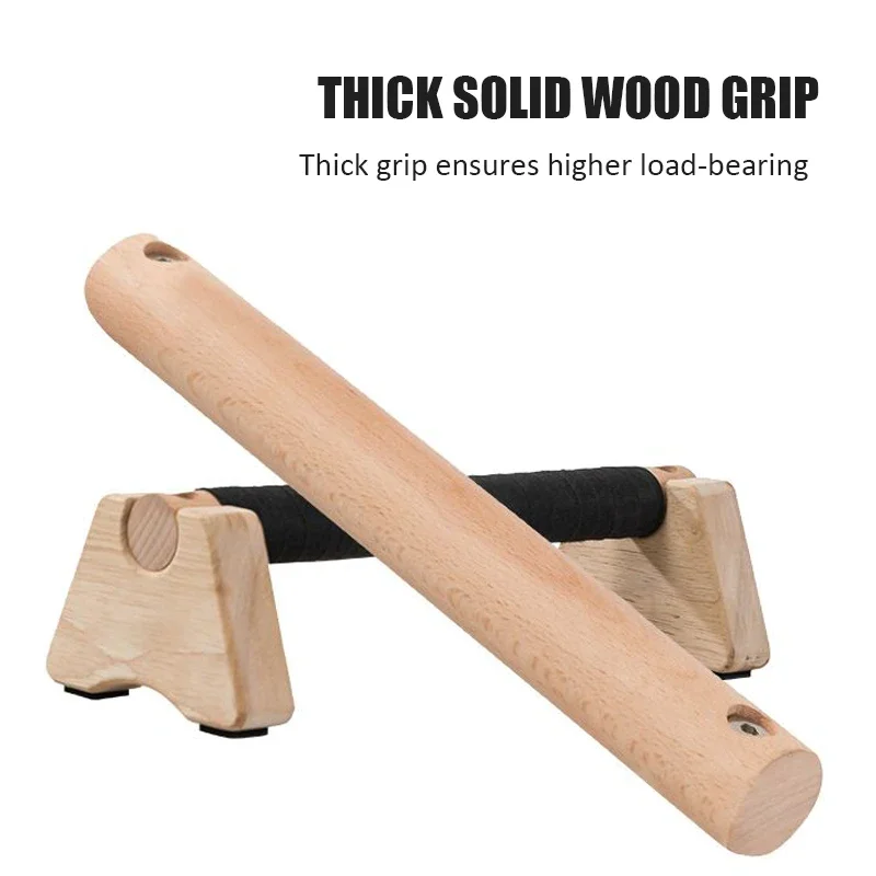Wooden Push-up Stand Non-SlipP - Push Up Board ulasan dan harga