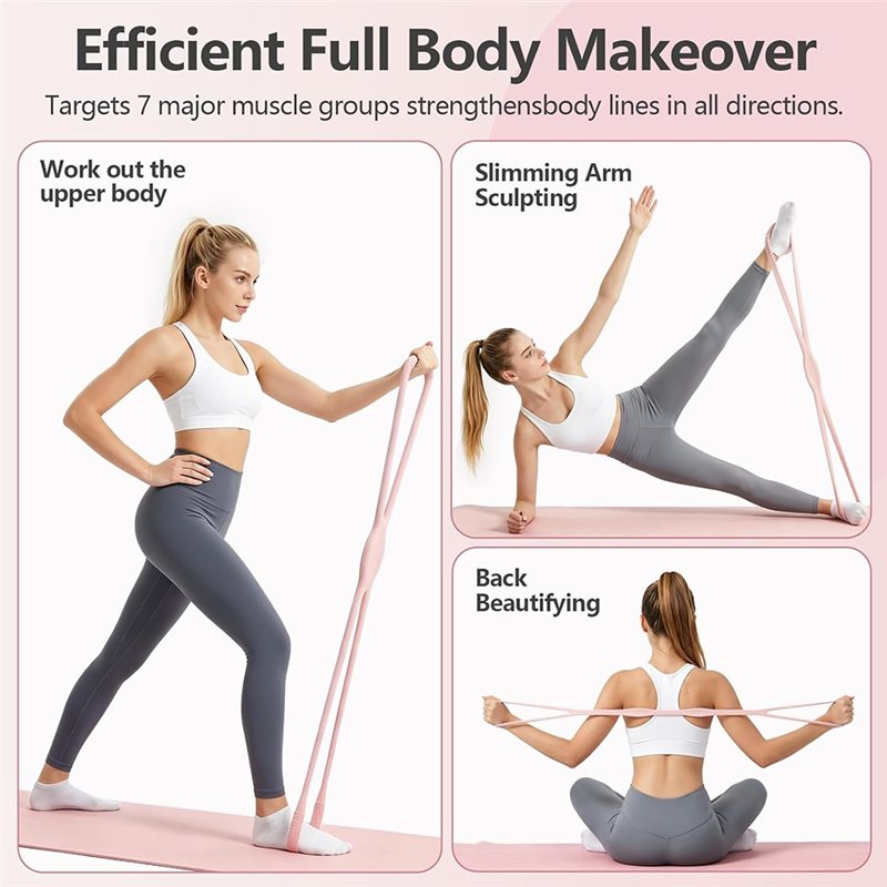 LALA For Effective Home Workou - Figure 8 Resistance Band ulasan dan harga