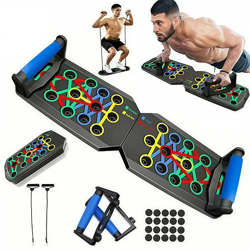 Foldable Push Up Board with Re - Push Up Board ulasan dan harga