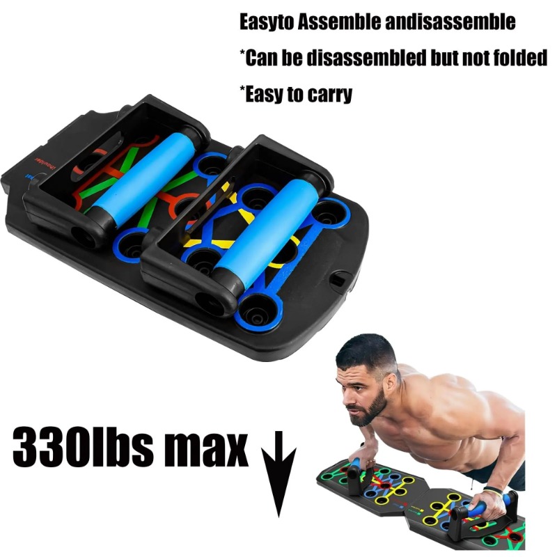 Foldable Push Up Board with Re - Push Up Board ulasan dan harga